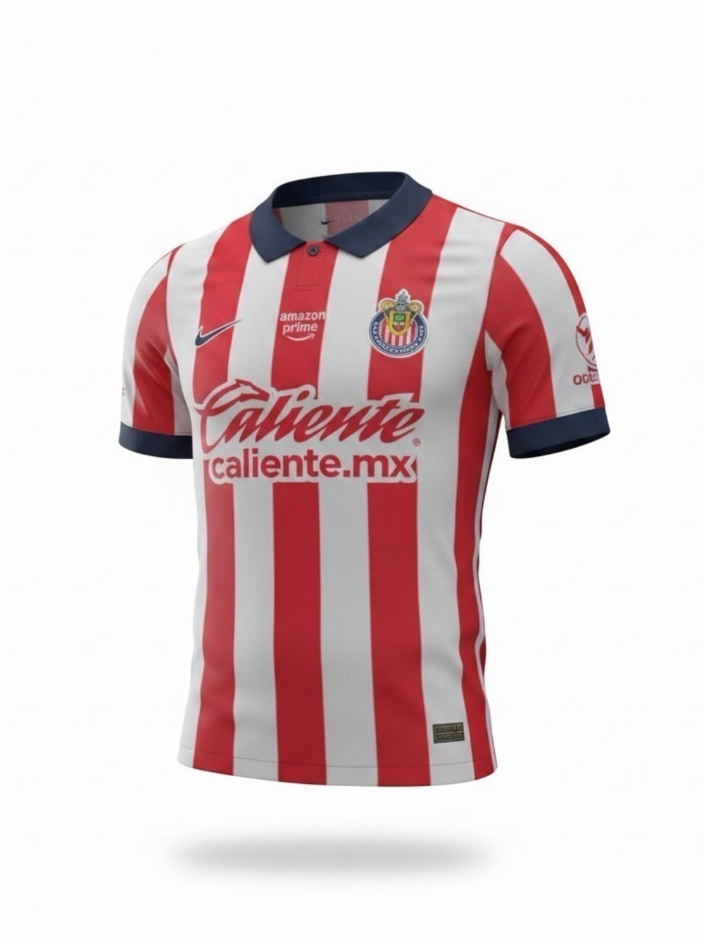 Nike Chivas del Guadalajara Red & White Soccer Shirt 26/27 home jersey